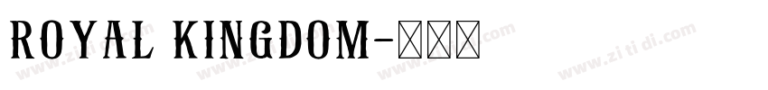 Royal Kingdom字体转换